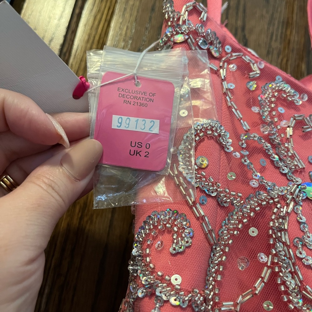 NWT! Stunningly beautiful Morilee mermaid style formal gown! - Picture 5 of 8